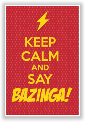 

Akhuratha The Big Bang Theory Fine Quality Wall Poster Paper Print(12 inch X 18 inch, Rolled)