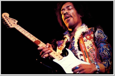 

Akhuratha Jimi Hendrix Fine Quality Wall Poster Paper Print(12 inch X 18 inch, Rolled)