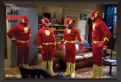 

Akhuratha The Big Bang Theory Fine Quality Wall Poster Paper Print(12 inch X 18 inch, Rolled)