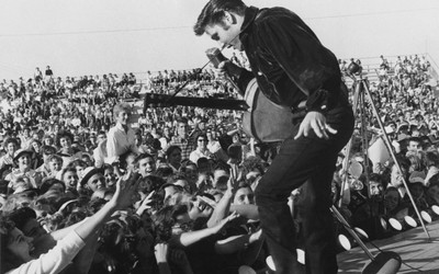 

Akhuratha Elvis Presley Fine Quality Wall Poster Paper Print(12 inch X 18 inch, Rolled)