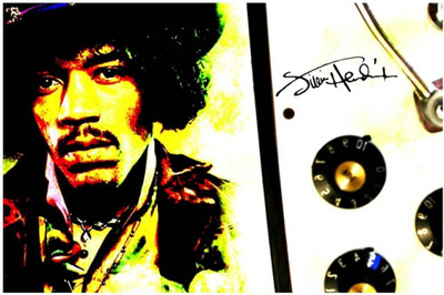 

Akhuratha Jimi Hendrix Fine Quality Wall Poster Paper Print(12 inch X 18 inch, Rolled)
