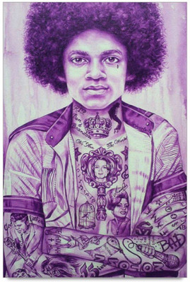 

Akhuratha Michael Jackson Fine Quality Wall Poster Paper Print(12 inch X 8 inch, Rolled)