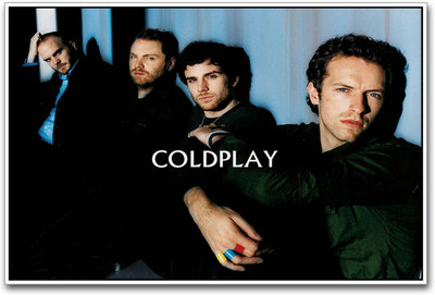 

Akhuratha Coldplay Fine Quality Wall Poster Paper Print(12 inch X 18 inch, Rolled)