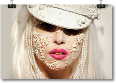 

Akhuratha Lady Gaga Fine Quality Wall Poster Paper Print(12 inch X 18 inch, Rolled)