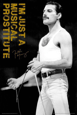 

Akhuratha Freddie Mercury Fine Quality Wall Poster Paper Print(12 inch X 18 inch, Rolled)