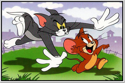 

Akhuratha Tom and Jerry Fine Quality Wall Poster Paper Print(12 inch X 18 inch, Rolled)