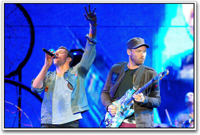 

Akhuratha Coldplay Fine Quality Wall Poster Paper Print(12 inch X 18 inch, Rolled)