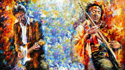 

Akhuratha Jimi Hendrix Fine Quality Wall Poster Paper Print(12 inch X 18 inch, Rolled)