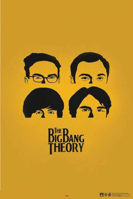 

Akhuratha The Big Bang Theory Fine Quality Wall Poster Paper Print(12 inch X 18 inch, Rolled)