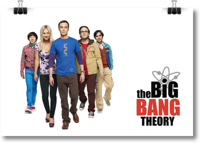 

Akhuratha The Big Bang Theory Fine Quality Wall Poster Paper Print(12 inch X 18 inch, Rolled)