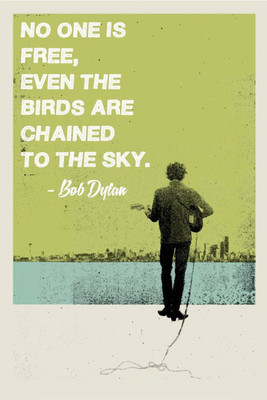 

Akhuratha Bob Dylan Fine Quality Wall Poster Paper Print(12 inch X 18 inch, Rolled)