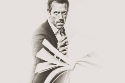 

Akhuratha Dr. House Fine Quality Wall Poster Paper Print(12 inch X 18 inch, Rolled)