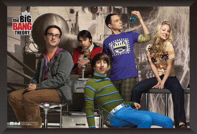 Akhuratha The Big Bang Theory Fine Quality Wall Poster Paper Print(12 inch X 18 inch, Rolled)
