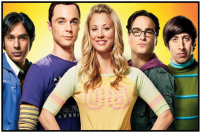 

Akhuratha The Big Bang Theory Fine Quality Wall Poster Paper Print(12 inch X 18 inch, Rolled)