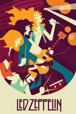 

Akhuratha Led Zeppelin Fine Quality Wall Poster Paper Print(12 inch X 18 inch, Rolled)
