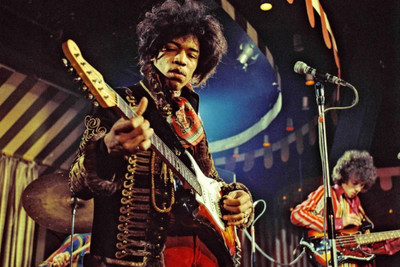

Akhuratha Jimi Hendrix Fine Quality Wall Poster Paper Print(12 inch X 18 inch, Rolled)