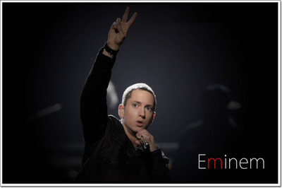 

Akhuratha Eminem Fine Quality Wall Poster Paper Print(12 inch X 18 inch, Rolled)