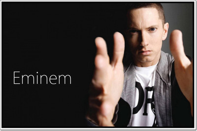 

Akhuratha Eminem Fine Quality Wall Poster Paper Print(12 inch X 18 inch, Rolled)