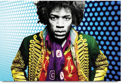 

Akhuratha Jimi Hendrix Fine Quality Wall Poster Paper Print(12 inch X 18 inch, Rolled)
