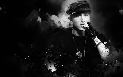 

Akhuratha Eminem Fine Quality Wall Poster Paper Print(12 inch X 18 inch, Rolled)