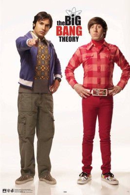 

Akhuratha The Big Bang Theory Fine Quality Wall Poster Paper Print(12 inch X 18 inch, Rolled)