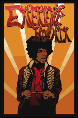 

Akhuratha Jimi Hendrix Fine Quality Wall Poster Paper Print(12 inch X 18 inch, Rolled)