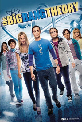 

Akhuratha The Big Bang Theory Fine Quality Wall Poster Paper Print(12 inch X 18 inch, Rolled)