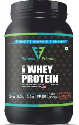 

fitness friends 100% WHEY pROTEIN Whey Protein(1 kg, CAFE MOCHA)