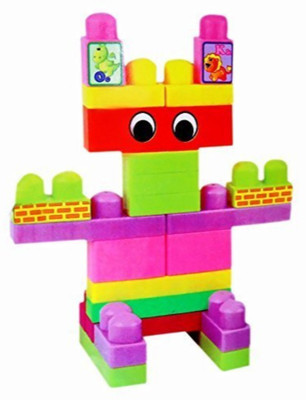 

Vibgyor Vibes ,Multi Color Big Size Building Blocks- Mind Development Activity for The Little Ones(50 Pieces)