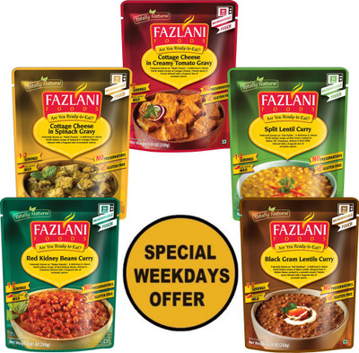 Fazlani Foods Ready To Eat Curries Collection 250 g