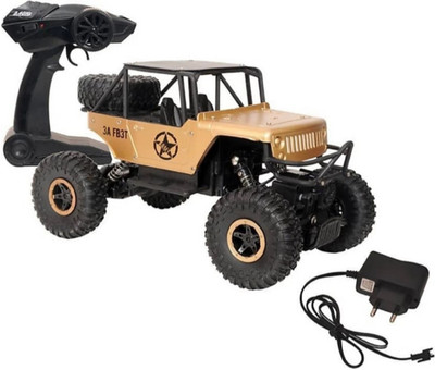 

Dhawani Desert Rock Crawler rechargeable RC, 1:18, All Wheel Drive(Gold)