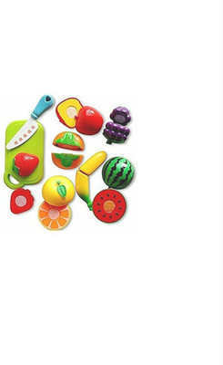 

PAYBEST REALISTIC SLICEABLE FRUITS CUTTING PLAY TOY SET