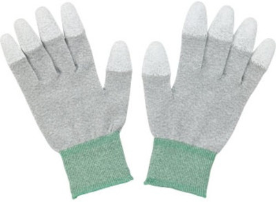 sky enterprises Antistatic (ESD Safe Pu Coated Gloves) [Pack of 5 Pairs] Nylon  Safety Gloves(Pack of 5)