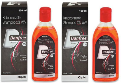 

Danfree 2% Medicated anti dandfurr And Antifungal Shampoo(200 ml)