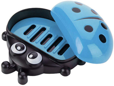 

Prime Soap Dishes for Bathroom, Cartoon Character Soap Holder for Kids, Bathroom Accessories, Blue, Pack of 1(Blue, Black), Black;blue