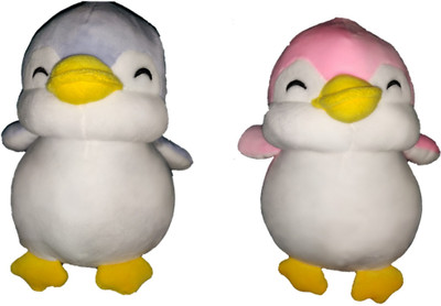 

fabbud penguin soft toy plush Stuffed Cartoon Toy For kids ,car hanging birthday gift return gift love girl - 15 cm (multicolour) - 15 mm(Multicolor)