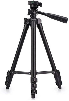 

OSRAY 3120 with Mobile Clip Holder & Carry Travel Bag(Black) Tripod(Black, Supports Up to 500)