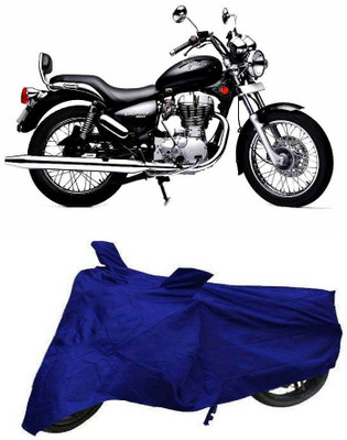 Utkarsh Two Wheeler Cover for Royal Enfield(Twin spark, Blue)