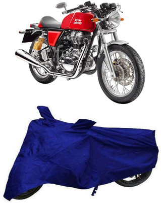 Utkarsh Two Wheeler Cover for Royal Enfield(Continental GT, Blue)