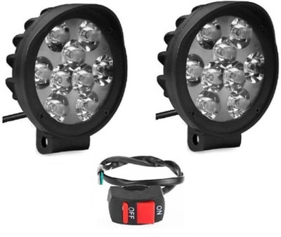 P A CAPZ23 Fog Lamp Car LED for Suzuki (12 V, 10 W)(Universal For Bike, Pack of 3)
