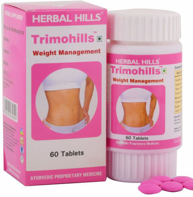 

Herbal Hills Trimohills 60 Tablets - Pack of 4(550 mg)