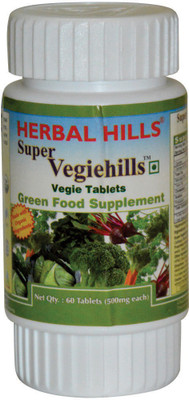 

Herbal Hills Super Vegiehills 60 Tablets (Pack of 4)(500 mg)
