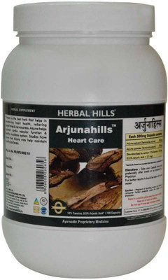 

Herbal Hills Arjunahills - Value Pack 700 Capsules (Pack of 4)(500 mg)