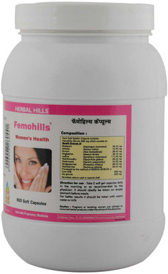 

Herbal Hills Femohills - Value Pack 900 Capsule - Pack of 4(500 mg)