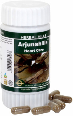 

Herbal Hills Arjunahills 60 Capsules (Pack of 4)(500 mg)