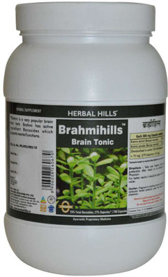 

Herbal Hills Brahmihills - Value Pack 700 Capsules (Pack of 10)(300 mg)