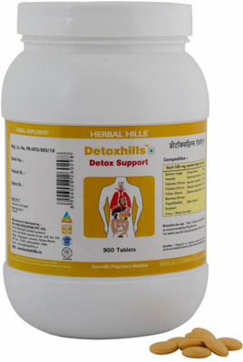

Herbal Hills Detoxhills - Value Pack 900 Tablets - Pack of 2(550 mg)
