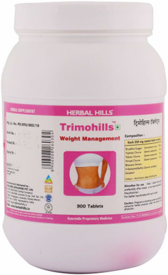 

Herbal Hills Trimohills - Value Pack 900 Tablets - Pack of 10(550 mg)