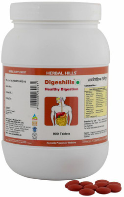 

Herbal Hills Digeshills - Value Pack 900 Tablets(900 No)
