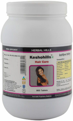 Herbal Hills Keshohills - Value Pack 900 Tablets - Pack of 2(550 mg)